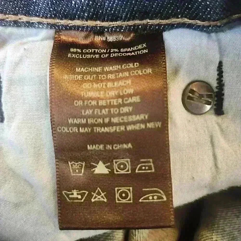 Kut From The Kloth Size 10 High Rise Jeans Dark Blue Boot Cut EUC - Picture 7 of 11